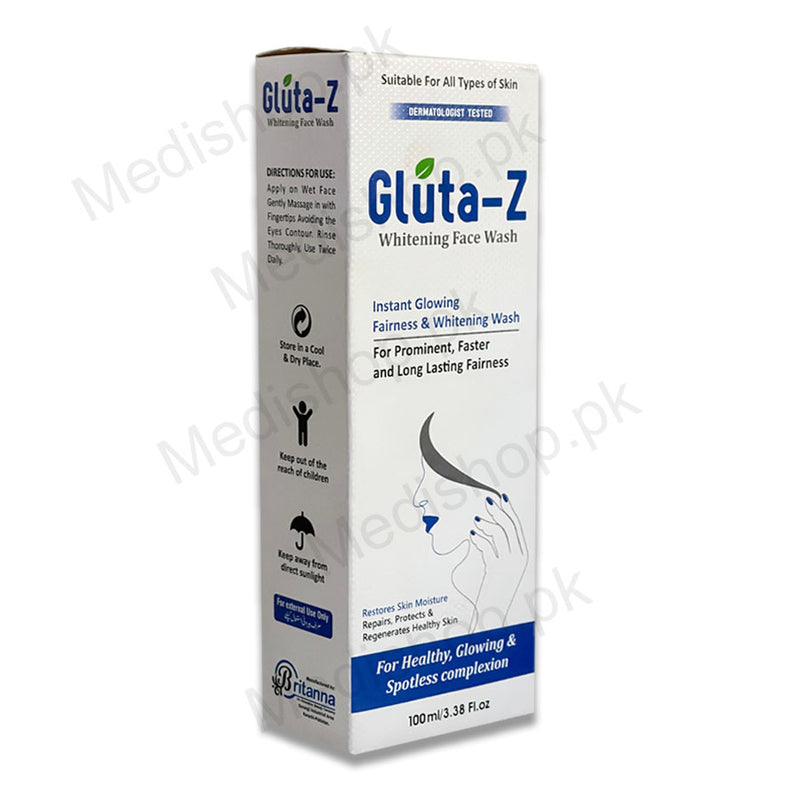Gluta Z Whitening Face Wash