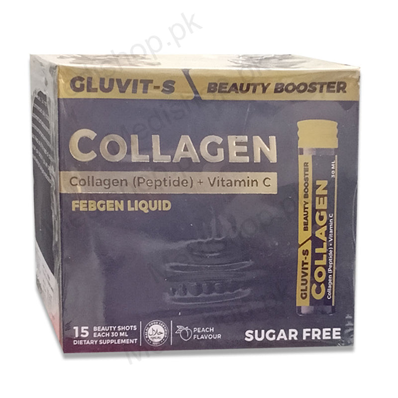 Gluvit-S Collagen Sugar Free Oral Shots