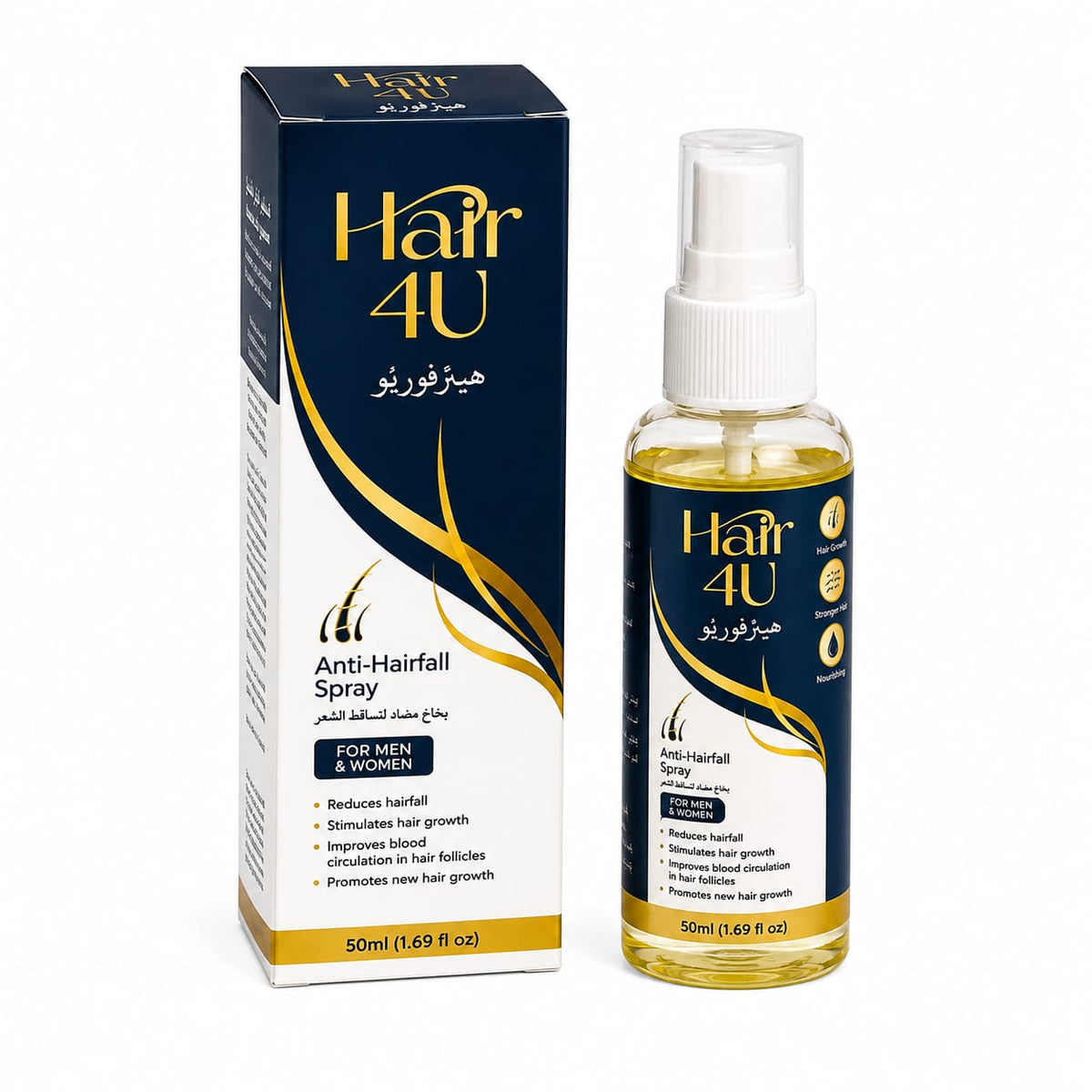 hair 4u anti hairfall spray