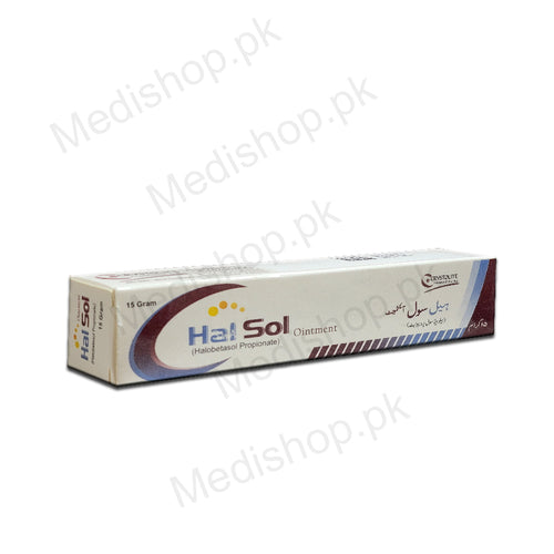 halsol ointment halobetasol propionate 15gm crystolite pharmaceuticals