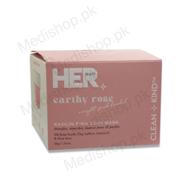 HER Beauty - Earthy Rose Kaolin Pink Clay Mask