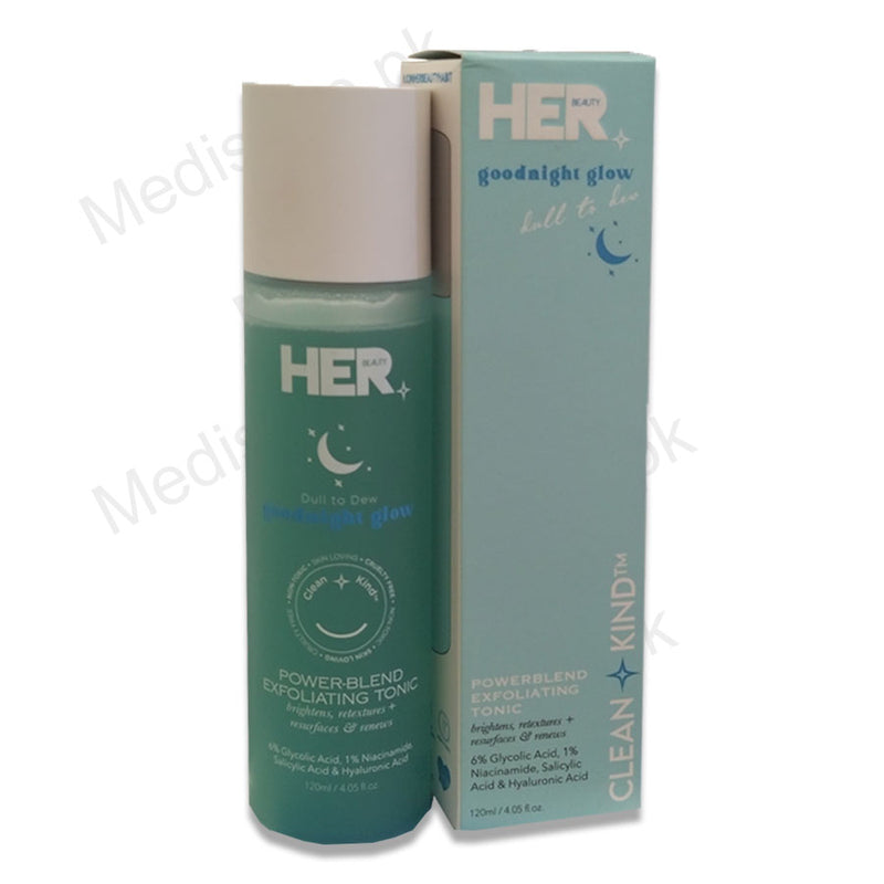 Her Goodnight Glow Exfoliating Tonic