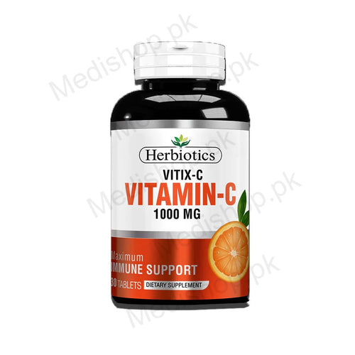 herbiotics vitix C vitamin c 100mg dietary supplement