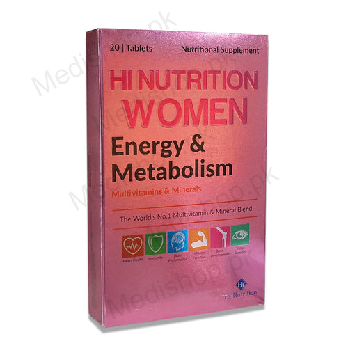  hi nutrition women energy metabolism tablets hi nutrition