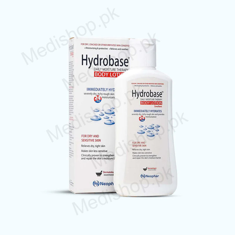 Hydrobase Emollient Body Lotion 200ml – Medishop.pk