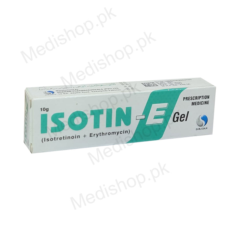 Isotin E gel 10gm – Medishop.pk