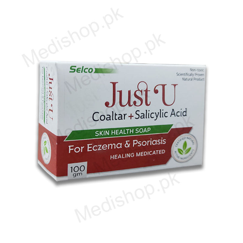 Just U coaltar + Salicylic Acid Soap