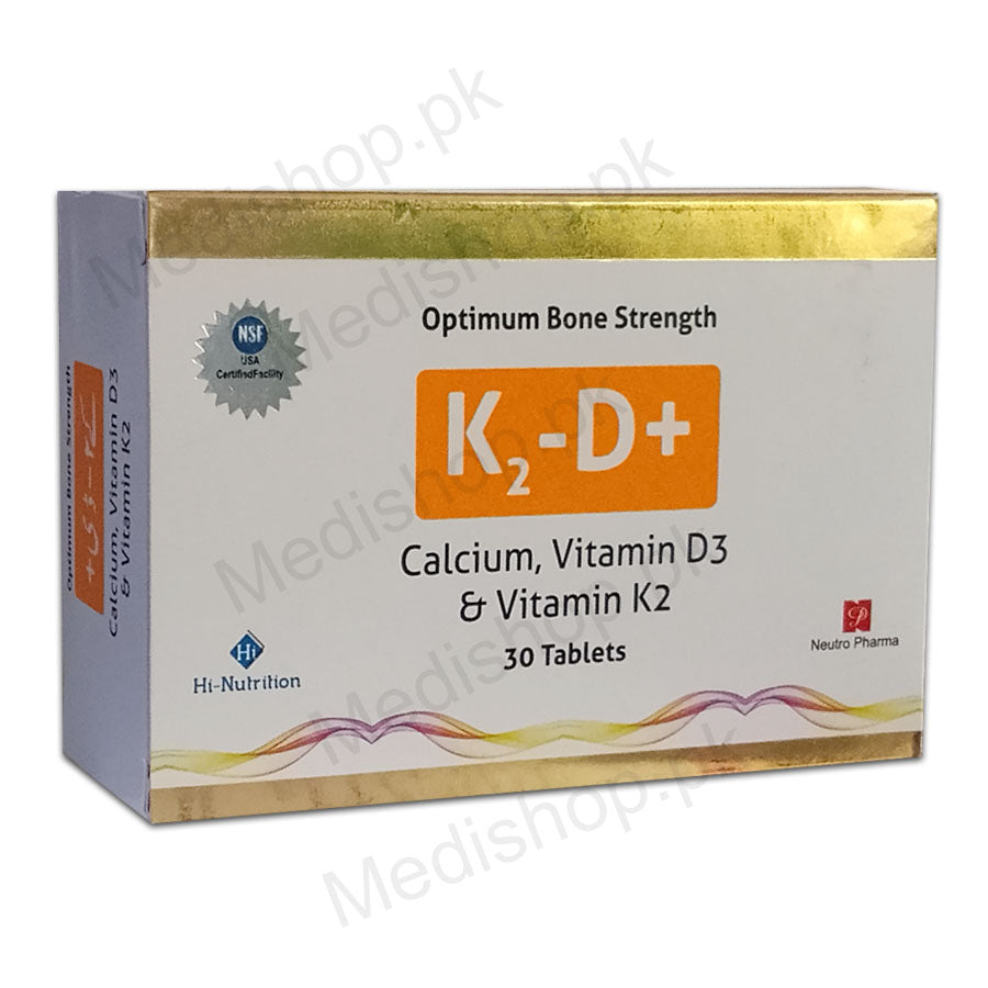 K2-D+ Tablets – Medishop.pk