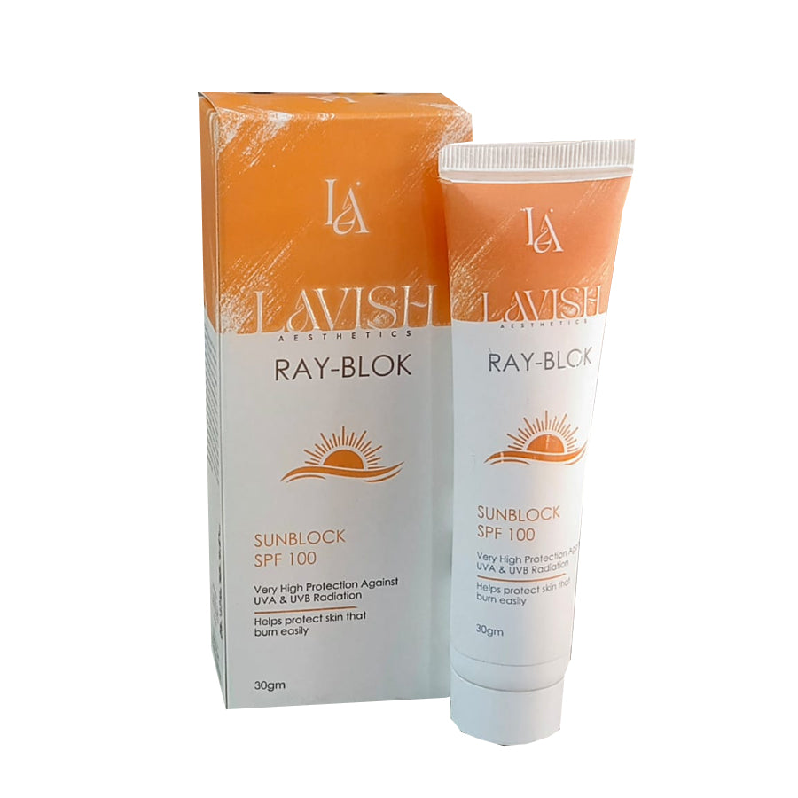 Lavish Ray Block Sunblock spf100 – Medishop.pk