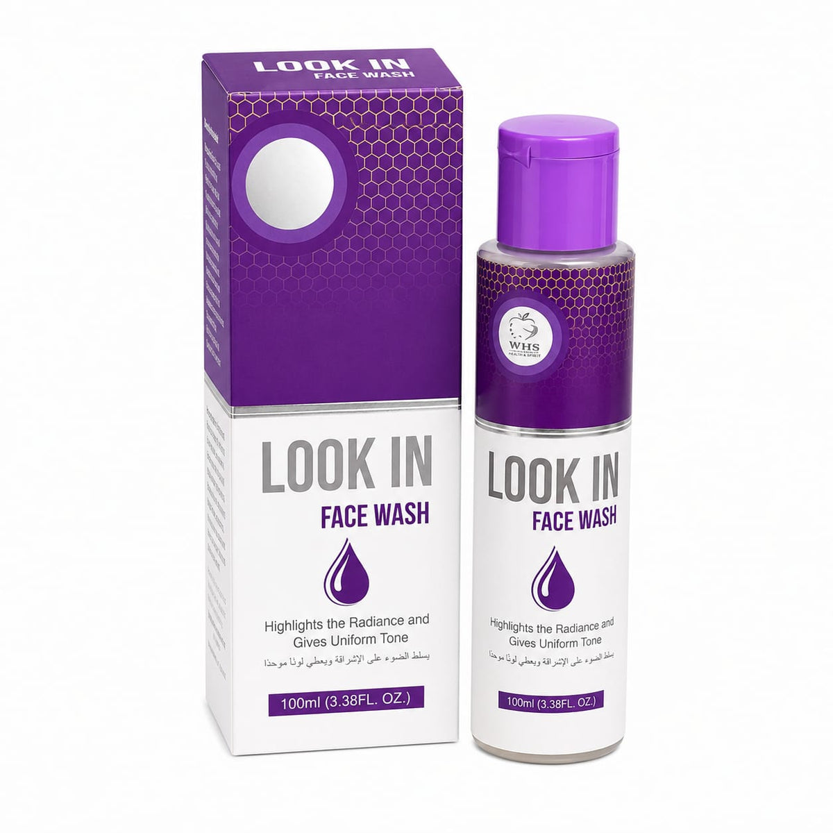 look in face wash
