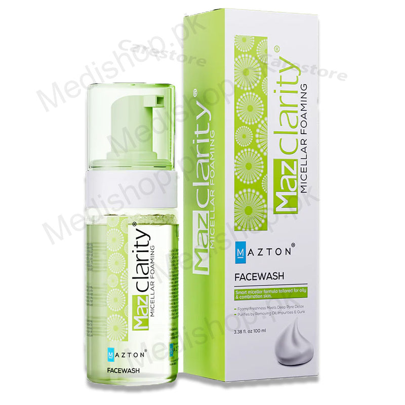 Mazclarity Micellar Foaming Face Wash