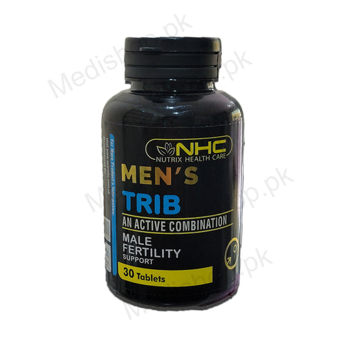 men's trib 30tablets nutrix healthcare