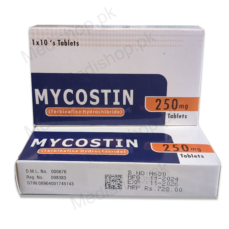 Mycostin 250mg Tablets