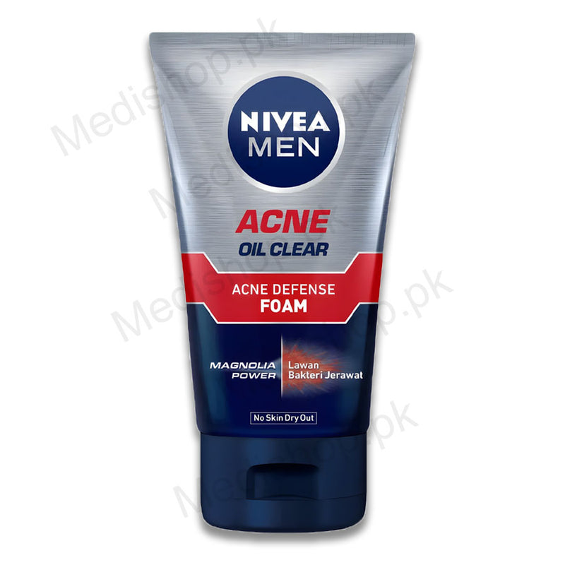 Nivea Men Acne Oil Clear  Foam