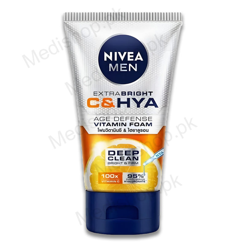 Nivea Men Extra Bright C&HYA Vitamin Foam