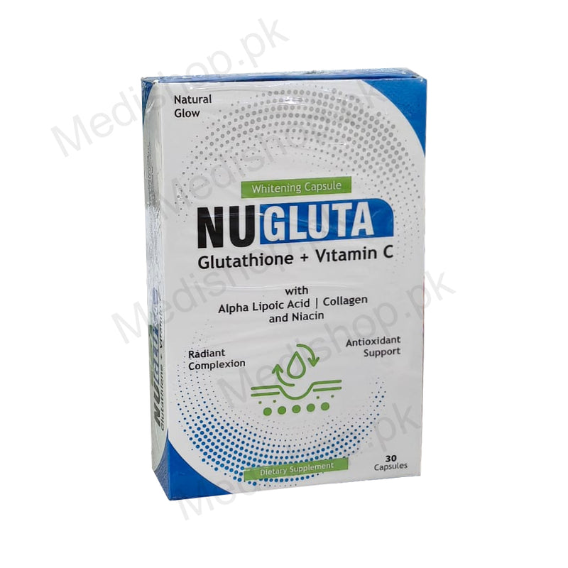 NU Gluta Whitening Capsule Medishop.pk NU Gluta Whitening Capsule Medishop.pk