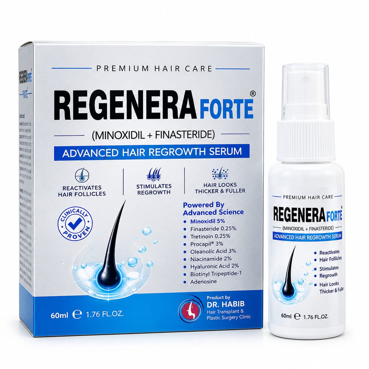 Regenera Forte Advance Hair Regrowth Serum 50ml