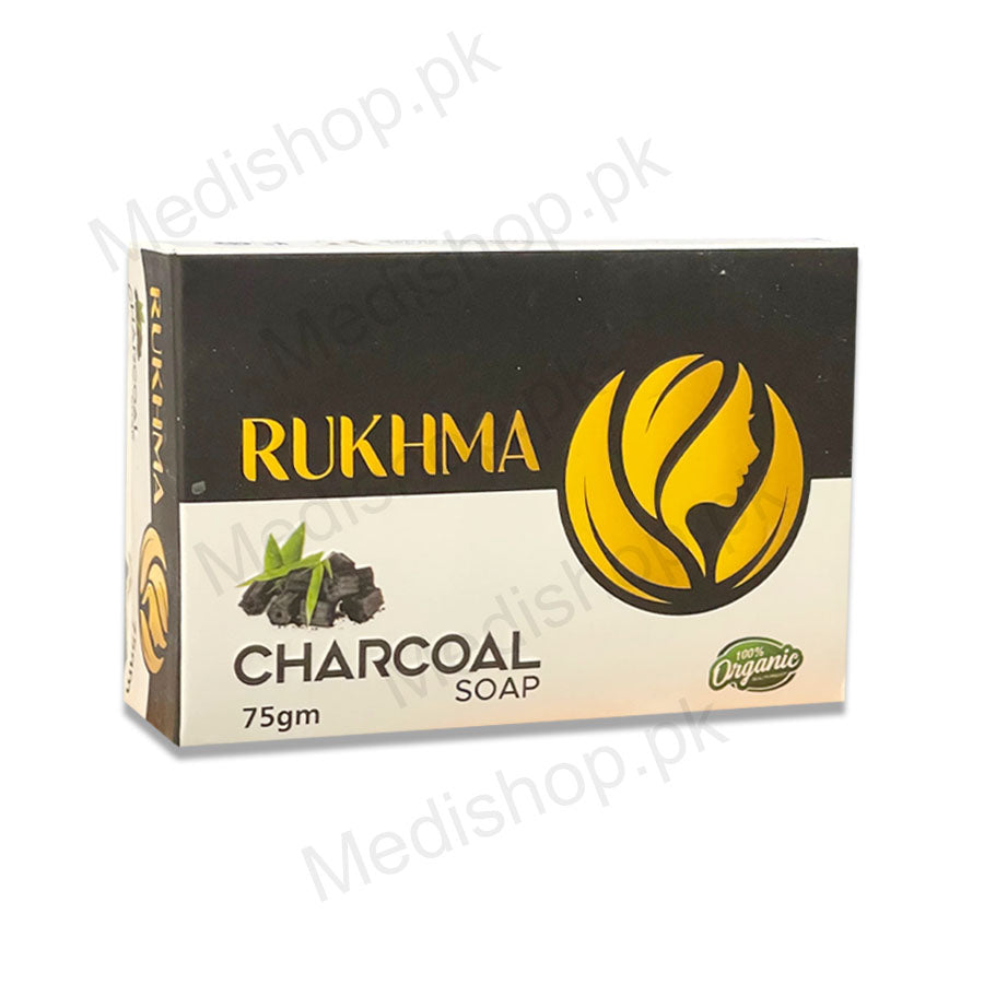 Rukhma Charcoal Soap – Medishop.pk