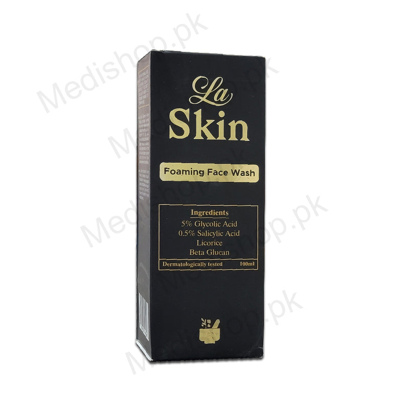  skin foaming facewash 100ml asra derm