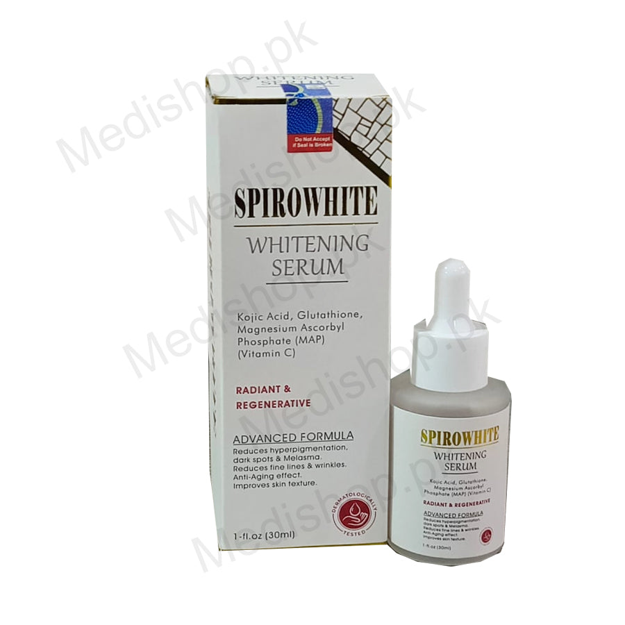 spirowhite whitening serum radiant and regenerative serum