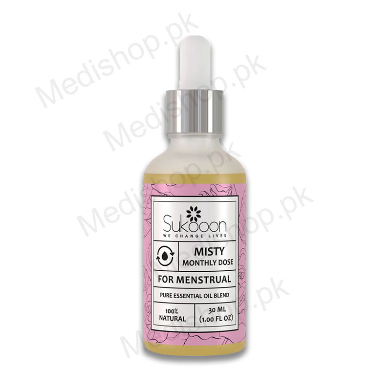 Sukoon Misty | Pain Relief For Menstrual Pain Oil