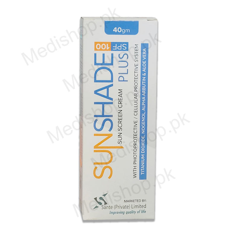 Sunshade plus  Cream SPF100