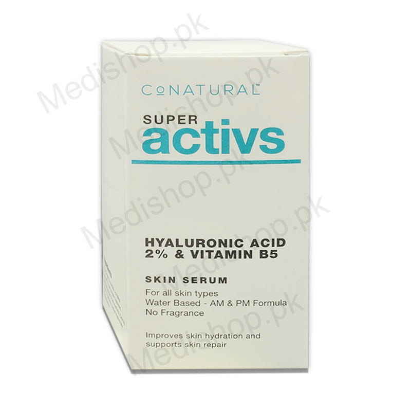 Super Activs Hyaluronic Acid 2% Vitamin B5 Skin Serum