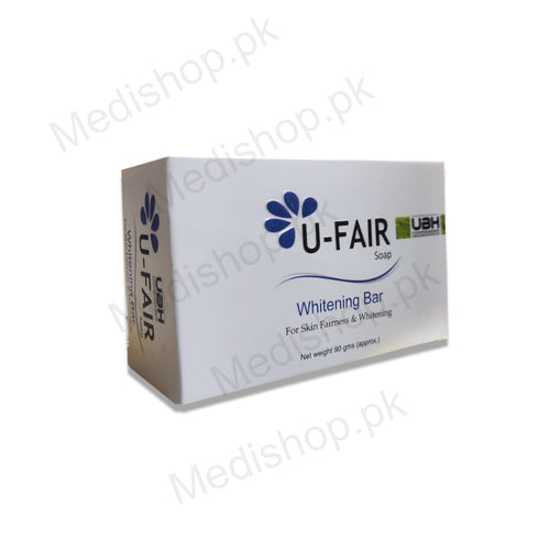    u fair whitening bar soap skin fairness