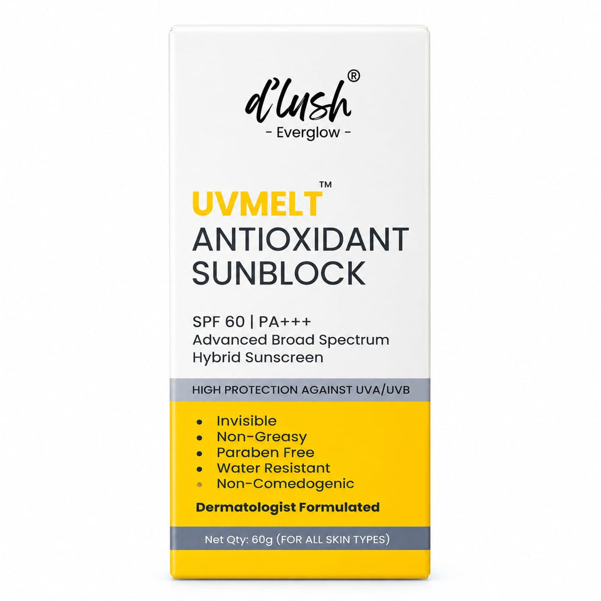 Uvmelt Antioxidant Sunblock SPF60 30g