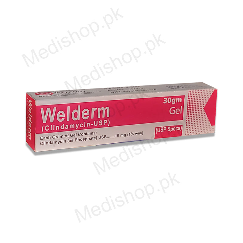  welderm clindamycin 30gm gel welmed pharma