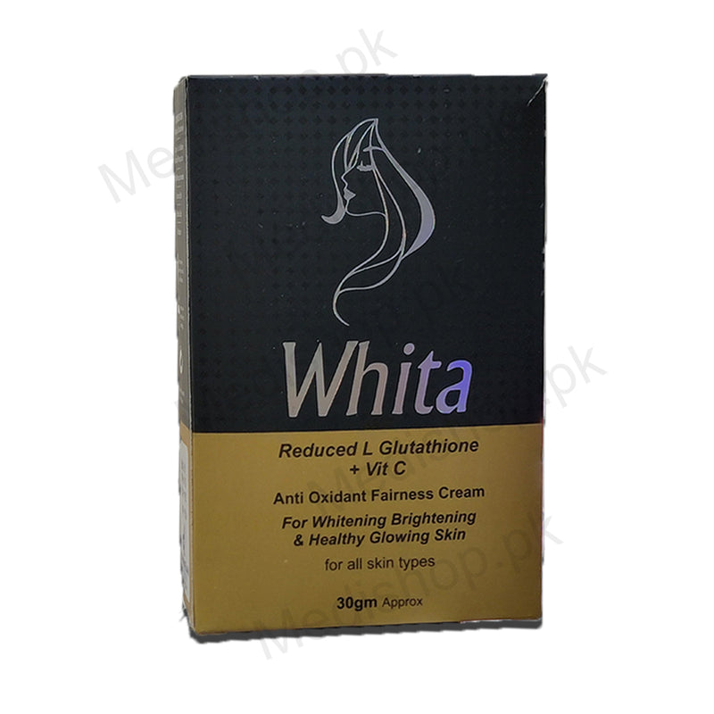 whita glutathione vit c cream 30gm tulip healthcare
