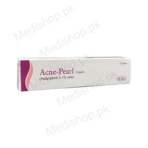     Acne-pearl cream adapalene 0.01% 15gram acnecare treatment skin pearl pharma skincare