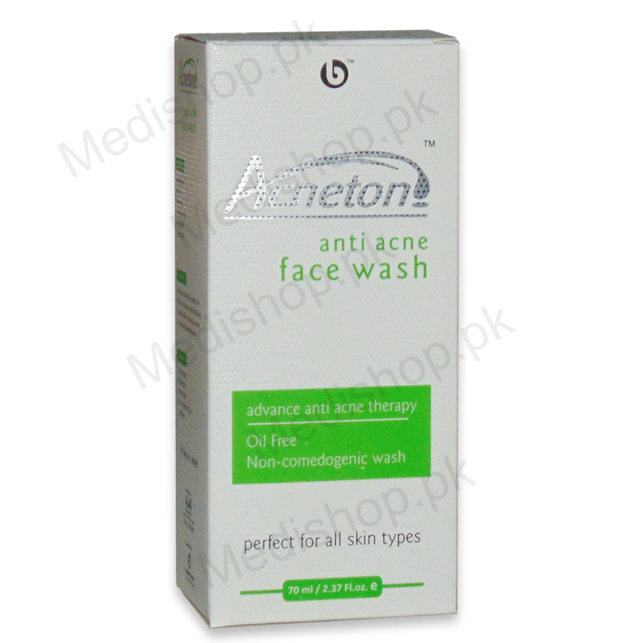 Acnetone Acneton Anti acne Face Wash 70ml – Medishop.pk