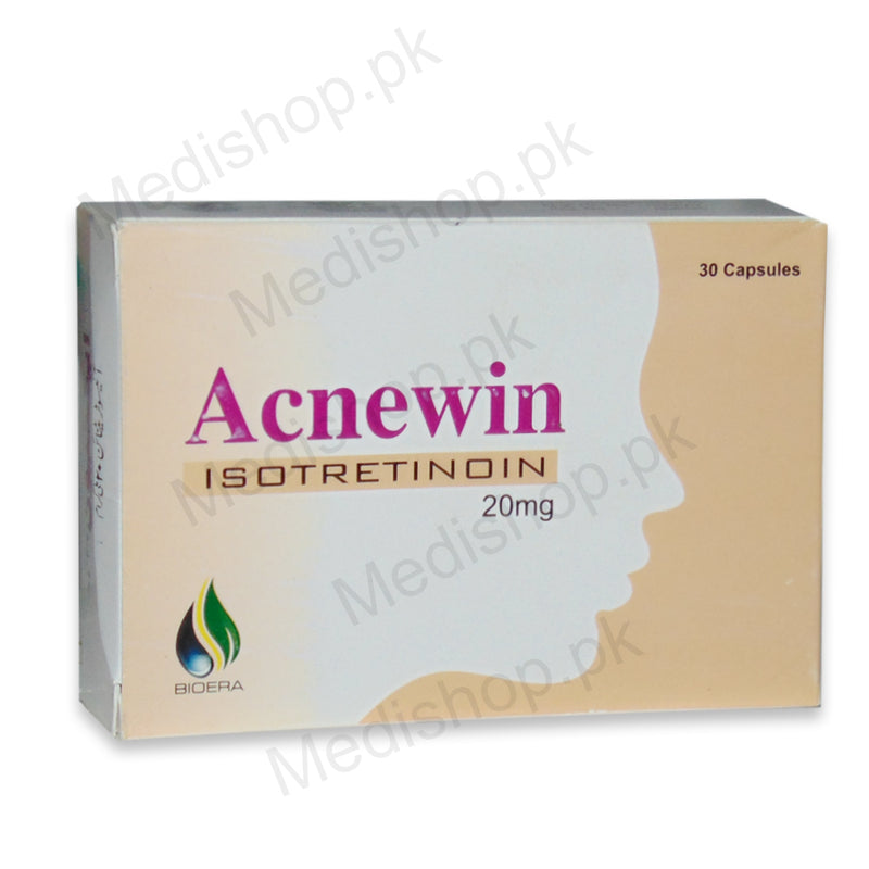 Acnewin isotretinoin 20mg antiacne acnecare wnsfeild pharma acne treatment capsule