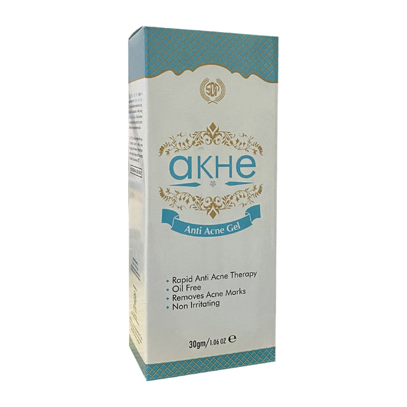 Akhe-anti acne gel 30gm acnecare treatment skin montis saifi derm pharma