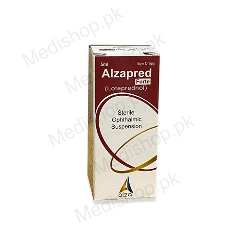 Alzapred Forte Eye Drops 5ml loteprednol alza pharma