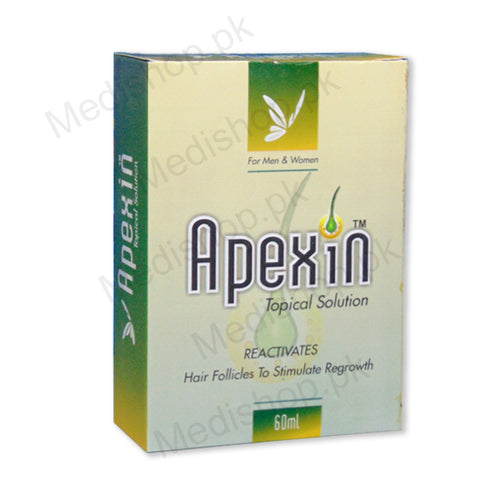    Apexin topical solution hair care regrowth hair treatment Topworth health care