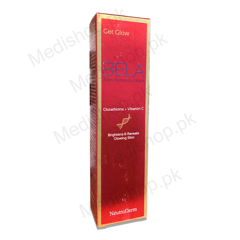 Bela skin fairness cream glutathione + vitamin c skin whitening