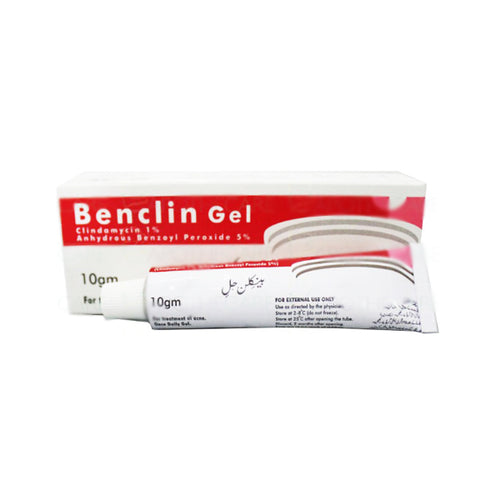    Benclin 10g Gel Clindamycin Benzoyl Peroxide Sante Acne treatment care