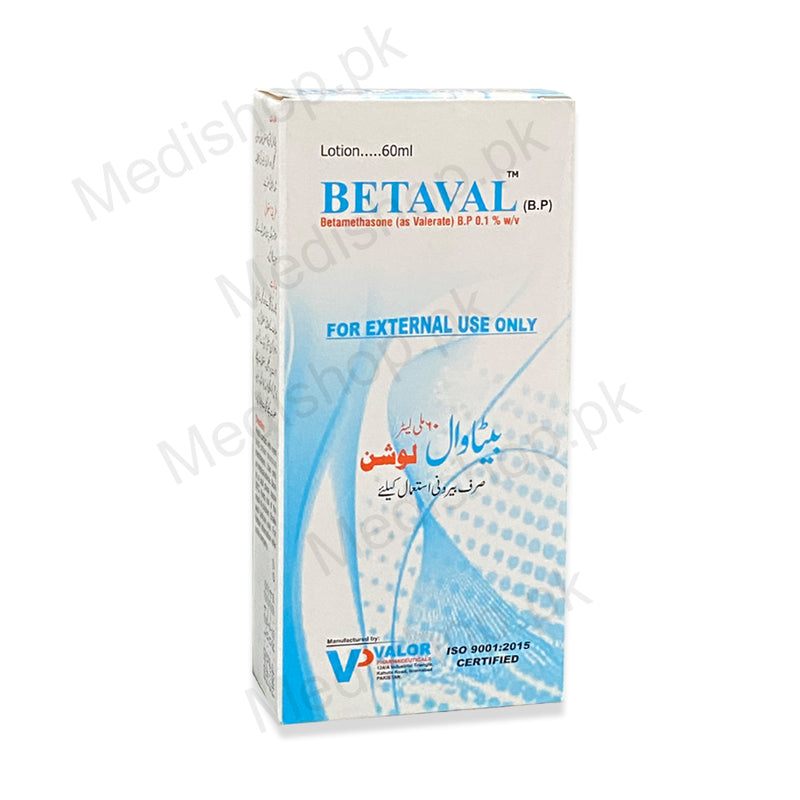 Betaval Lotion 60ml valor pharma skin care