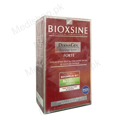 Bioxsine Dermagen Forte Herbal Spray Serum For Intensive Hair Loss 60ml biota b11