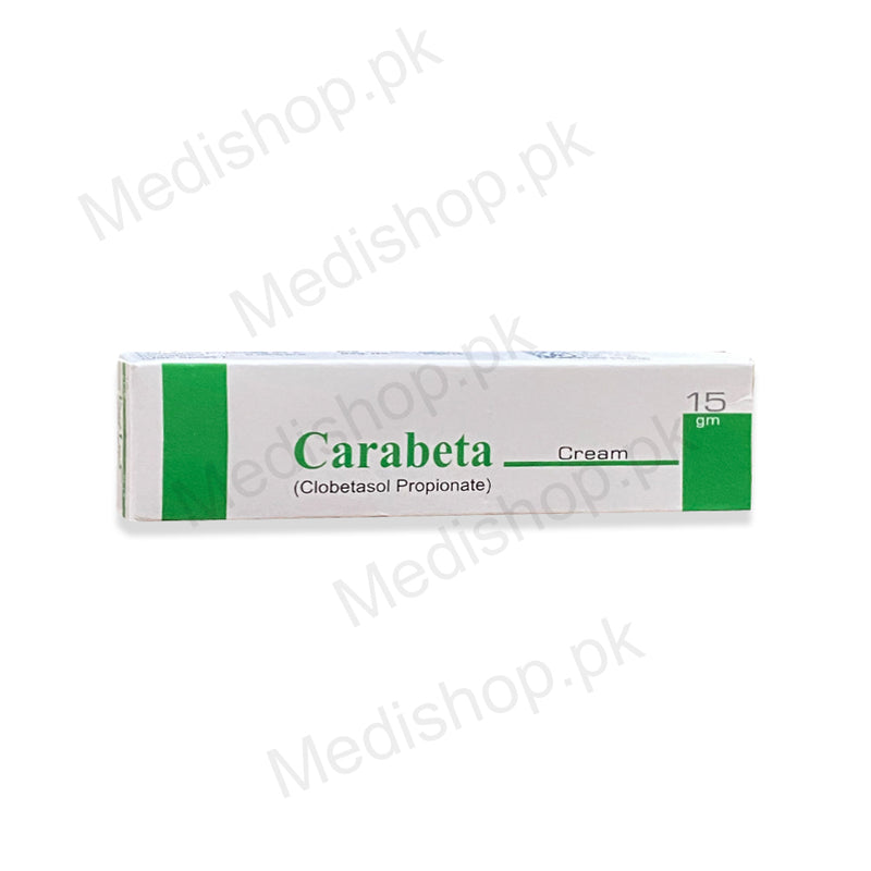 Carabeta cream clobetasol propionate 15gm