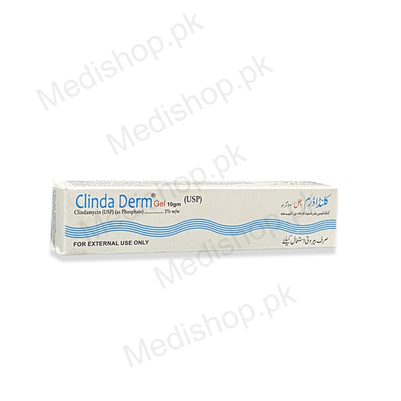     Clinda Derm gel 10gm clindamycin valor pharma