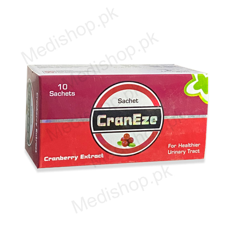    CranEze sachet cranberry extract healthier urinary tract wilshire laboratories