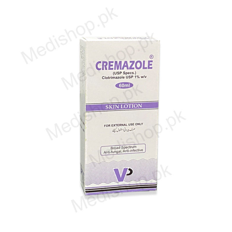     Cremazole skin lotion clotrimazole Anti fungal infective valor pharma 60ml