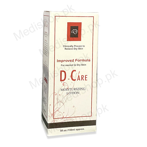 D-Care Moisturizing Lotion 150ml skincare wisdom therapeutics
