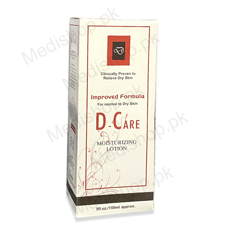 D-Care Moisturizing Lotion 150ml skincare wisdom therapeutics