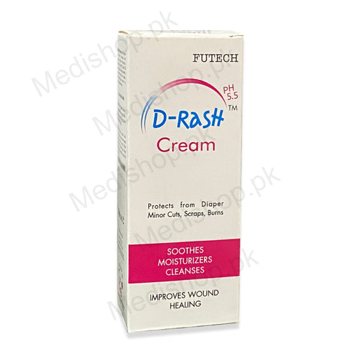 D-Rash Cream 30gm baby care moisturizers cleanses soothes futech