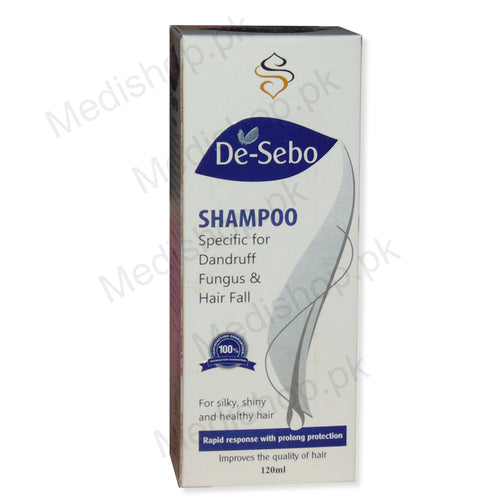 De-Sebo Shampoo Anti dandruff fungus anti hair fall S.Smath Pharma Haircare