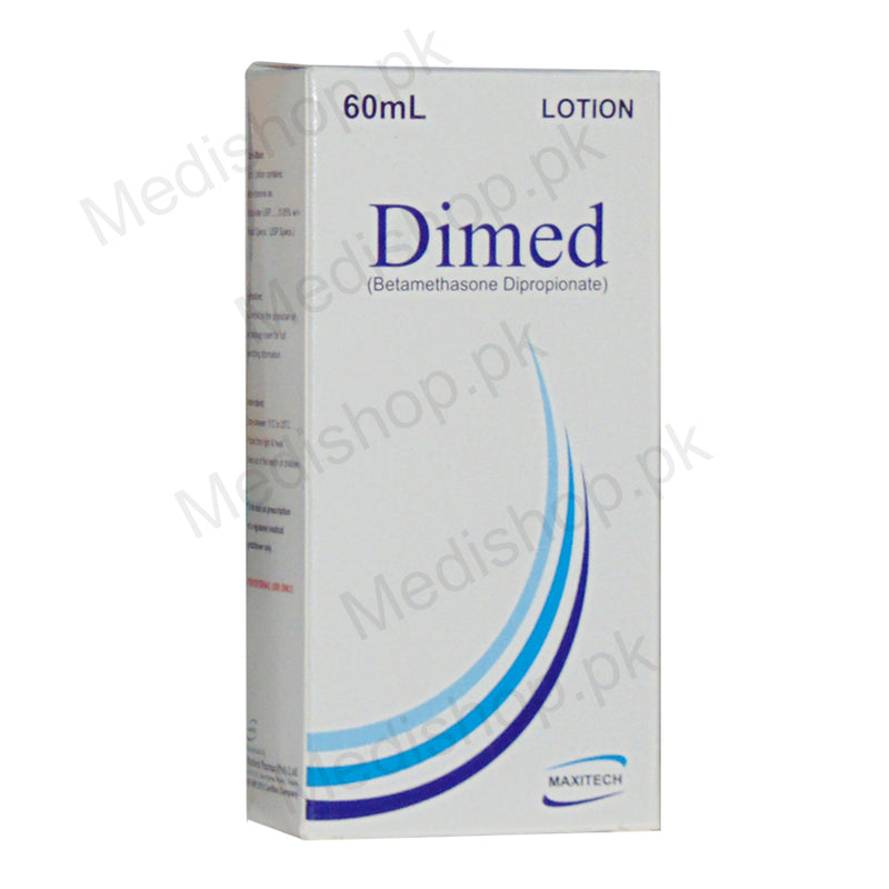 Dimed Lotion 60ml Betamethasone Dipropionate Maxitech pharma